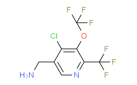 AM72589 | 1803992-89-3 | 5-(Aminomethyl)-4-chloro-3-(trifluoromethoxy)-2-(trifluoromethyl)pyridine