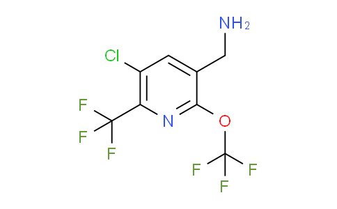 AM72591 | 1804806-89-0 | 3-(Aminomethyl)-5-chloro-2-(trifluoromethoxy)-6-(trifluoromethyl)pyridine