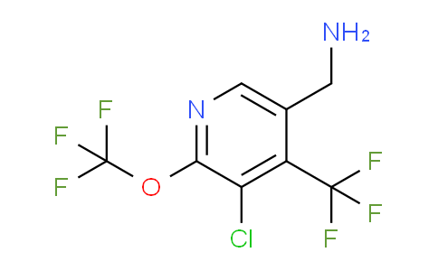 5-(Aminomethyl)-3-chloro-2-(trifluoromethoxy)-4-(trifluoromethyl)pyridine