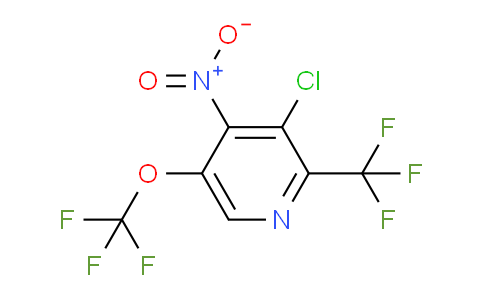 AM72599 | 1804392-61-7 | 3-Chloro-4-nitro-5-(trifluoromethoxy)-2-(trifluoromethyl)pyridine