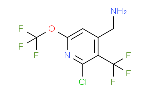 AM72608 | 1804807-02-0 | 4-(Aminomethyl)-2-chloro-6-(trifluoromethoxy)-3-(trifluoromethyl)pyridine