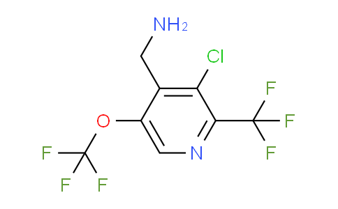 AM72610 | 1806168-50-2 | 4-(Aminomethyl)-3-chloro-5-(trifluoromethoxy)-2-(trifluoromethyl)pyridine