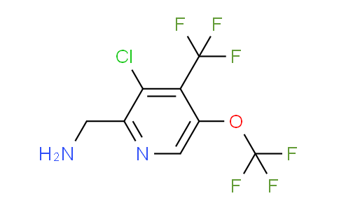 AM72615 | 1806100-32-2 | 2-(Aminomethyl)-3-chloro-5-(trifluoromethoxy)-4-(trifluoromethyl)pyridine