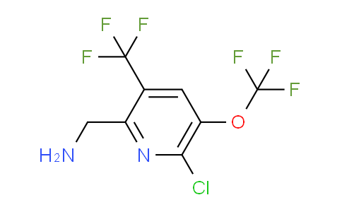 AM72628 | 1806100-54-8 | 2-(Aminomethyl)-6-chloro-5-(trifluoromethoxy)-3-(trifluoromethyl)pyridine