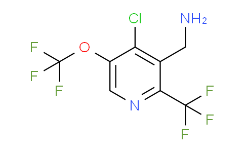 AM72637 | 1804558-55-1 | 3-(Aminomethyl)-4-chloro-5-(trifluoromethoxy)-2-(trifluoromethyl)pyridine