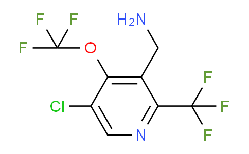 AM72642 | 1806100-68-4 | 3-(Aminomethyl)-5-chloro-4-(trifluoromethoxy)-2-(trifluoromethyl)pyridine