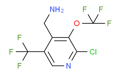 4-(Aminomethyl)-2-chloro-3-(trifluoromethoxy)-5-(trifluoromethyl)pyridine