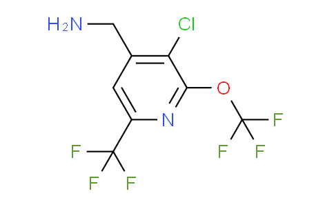 AM72650 | 1804807-10-0 | 4-(Aminomethyl)-3-chloro-2-(trifluoromethoxy)-6-(trifluoromethyl)pyridine
