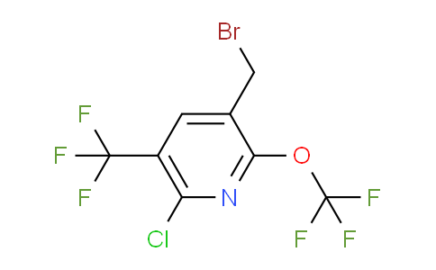 AM72658 | 1804620-21-0 | 3-(Bromomethyl)-6-chloro-2-(trifluoromethoxy)-5-(trifluoromethyl)pyridine