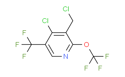 AM72670 | 1804322-49-3 | 4-Chloro-3-(chloromethyl)-2-(trifluoromethoxy)-5-(trifluoromethyl)pyridine