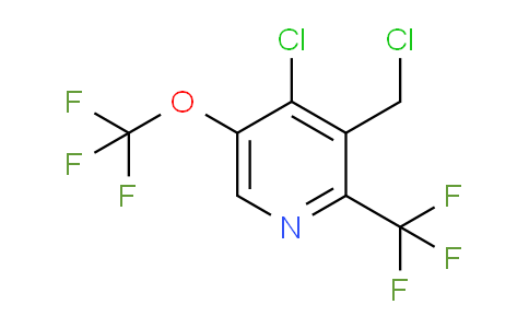 AM72672 | 1804007-72-4 | 4-Chloro-3-(chloromethyl)-5-(trifluoromethoxy)-2-(trifluoromethyl)pyridine
