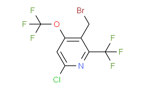 AM72673 | 1803996-30-6 | 3-(Bromomethyl)-6-chloro-4-(trifluoromethoxy)-2-(trifluoromethyl)pyridine