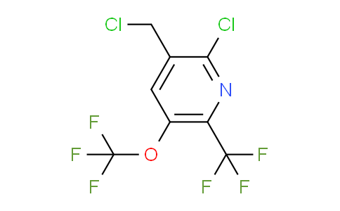 AM72678 | 1804792-41-3 | 2-Chloro-3-(chloromethyl)-5-(trifluoromethoxy)-6-(trifluoromethyl)pyridine