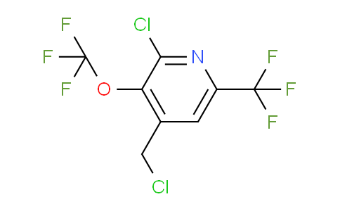 AM72681 | 1804704-59-3 | 2-Chloro-4-(chloromethyl)-3-(trifluoromethoxy)-6-(trifluoromethyl)pyridine