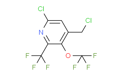 AM72683 | 1804322-33-5 | 6-Chloro-4-(chloromethyl)-3-(trifluoromethoxy)-2-(trifluoromethyl)pyridine
