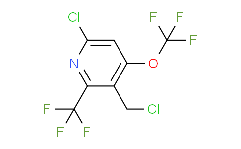 AM72686 | 1804559-32-7 | 6-Chloro-3-(chloromethyl)-4-(trifluoromethoxy)-2-(trifluoromethyl)pyridine