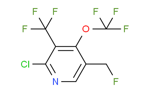 AM72690 | 1806249-47-7 | 2-Chloro-5-(fluoromethyl)-4-(trifluoromethoxy)-3-(trifluoromethyl)pyridine