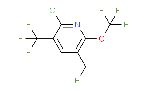 AM72691 | 1804798-78-4 | 2-Chloro-5-(fluoromethyl)-6-(trifluoromethoxy)-3-(trifluoromethyl)pyridine