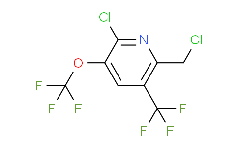 AM72692 | 1804797-40-7 | 2-Chloro-6-(chloromethyl)-3-(trifluoromethoxy)-5-(trifluoromethyl)pyridine