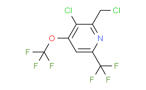 AM72696 | 1803699-59-3 | 3-Chloro-2-(chloromethyl)-4-(trifluoromethoxy)-6-(trifluoromethyl)pyridine
