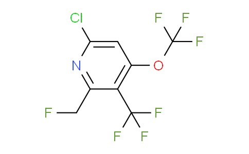 AM72697 | 1806230-99-8 | 6-Chloro-2-(fluoromethyl)-4-(trifluoromethoxy)-3-(trifluoromethyl)pyridine