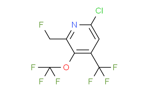 AM72698 | 1804554-33-3 | 6-Chloro-2-(fluoromethyl)-3-(trifluoromethoxy)-4-(trifluoromethyl)pyridine