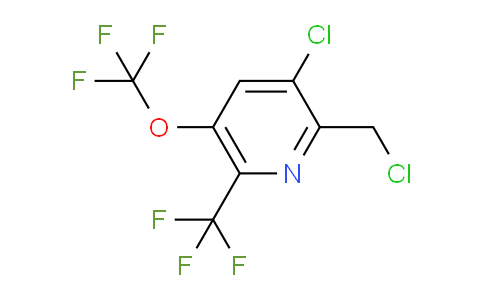 AM72700 | 1805932-89-1 | 3-Chloro-2-(chloromethyl)-5-(trifluoromethoxy)-6-(trifluoromethyl)pyridine