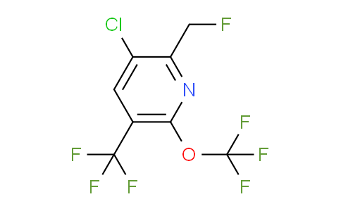 AM72701 | 1804003-54-0 | 3-Chloro-2-(fluoromethyl)-6-(trifluoromethoxy)-5-(trifluoromethyl)pyridine