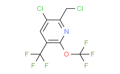AM72702 | 1804559-40-7 | 3-Chloro-2-(chloromethyl)-6-(trifluoromethoxy)-5-(trifluoromethyl)pyridine