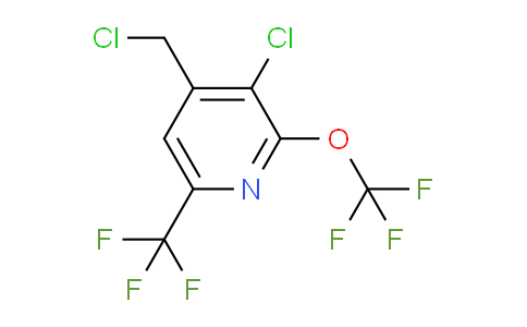AM72703 | 1804704-64-0 | 3-Chloro-4-(chloromethyl)-2-(trifluoromethoxy)-6-(trifluoromethyl)pyridine