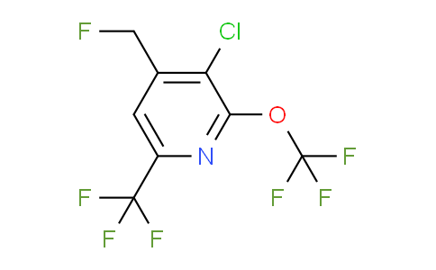AM72704 | 1804782-65-7 | 3-Chloro-4-(fluoromethyl)-2-(trifluoromethoxy)-6-(trifluoromethyl)pyridine