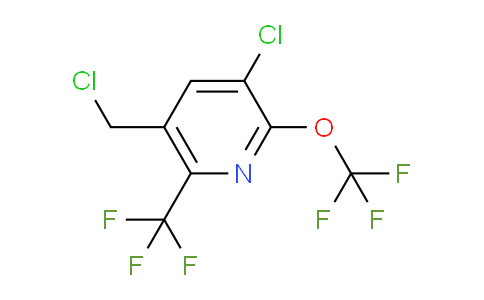 AM72708 | 1803635-08-6 | 3-Chloro-5-(chloromethyl)-2-(trifluoromethoxy)-6-(trifluoromethyl)pyridine