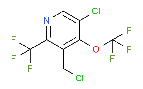 AM72710 | 1804792-51-5 | 5-Chloro-3-(chloromethyl)-4-(trifluoromethoxy)-2-(trifluoromethyl)pyridine