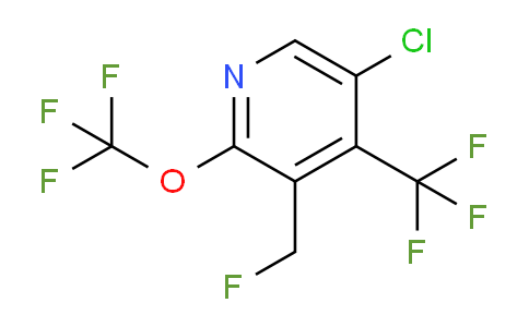 AM72711 | 1805939-55-2 | 5-Chloro-3-(fluoromethyl)-2-(trifluoromethoxy)-4-(trifluoromethyl)pyridine