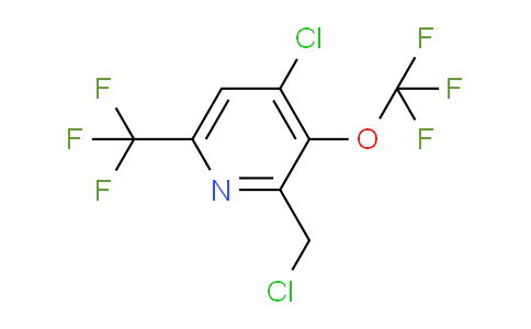 AM72712 | 1804704-72-0 | 4-Chloro-2-(chloromethyl)-3-(trifluoromethoxy)-6-(trifluoromethyl)pyridine