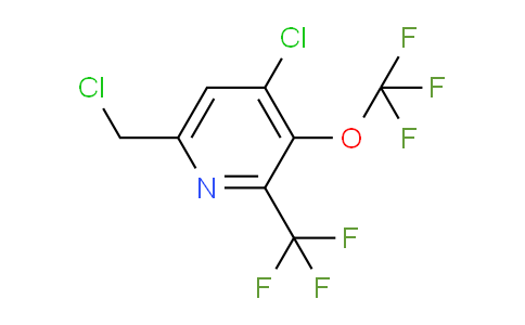 AM72713 | 1806242-16-9 | 4-Chloro-6-(chloromethyl)-3-(trifluoromethoxy)-2-(trifluoromethyl)pyridine