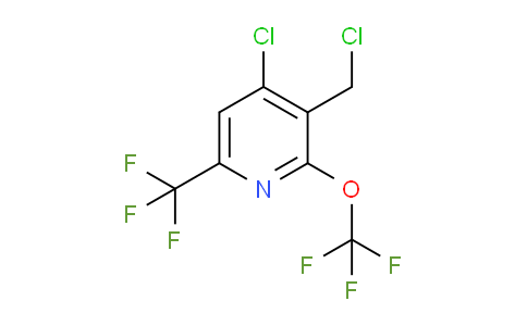 AM72716 | 1803635-12-2 | 4-Chloro-3-(chloromethyl)-2-(trifluoromethoxy)-6-(trifluoromethyl)pyridine