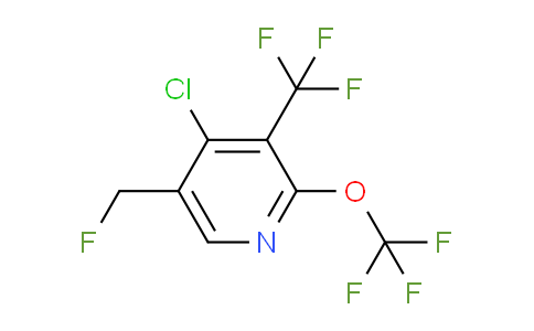 AM72720 | 1804706-40-8 | 4-Chloro-5-(fluoromethyl)-2-(trifluoromethoxy)-3-(trifluoromethyl)pyridine