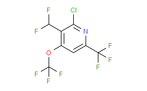 AM72726 | 1805940-08-2 | 2-Chloro-3-(difluoromethyl)-4-(trifluoromethoxy)-6-(trifluoromethyl)pyridine