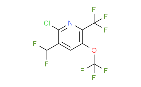 AM72729 | 1806202-07-2 | 2-Chloro-3-(difluoromethyl)-5-(trifluoromethoxy)-6-(trifluoromethyl)pyridine