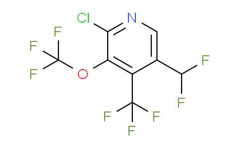 AM72740 | 1805940-17-3 | 2-Chloro-5-(difluoromethyl)-3-(trifluoromethoxy)-4-(trifluoromethyl)pyridine