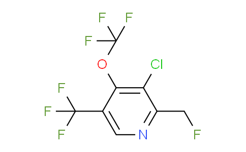 AM72743 | 1806201-28-4 | 3-Chloro-2-(fluoromethyl)-4-(trifluoromethoxy)-5-(trifluoromethyl)pyridine