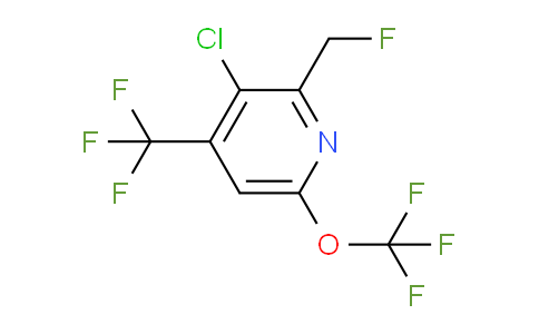 AM72746 | 1805939-54-1 | 3-Chloro-2-(fluoromethyl)-6-(trifluoromethoxy)-4-(trifluoromethyl)pyridine