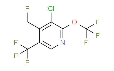 AM72747 | 1804798-84-2 | 3-Chloro-4-(fluoromethyl)-2-(trifluoromethoxy)-5-(trifluoromethyl)pyridine