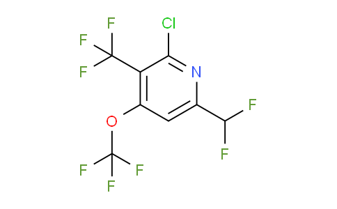 AM72748 | 1806202-15-2 | 2-Chloro-6-(difluoromethyl)-4-(trifluoromethoxy)-3-(trifluoromethyl)pyridine