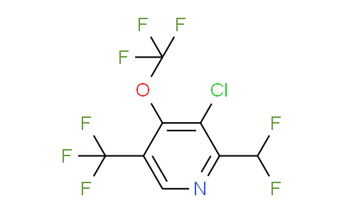 AM72750 | 1804557-60-5 | 3-Chloro-2-(difluoromethyl)-4-(trifluoromethoxy)-5-(trifluoromethyl)pyridine