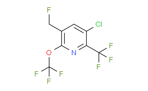 AM72754 | 1804003-69-7 | 3-Chloro-5-(fluoromethyl)-6-(trifluoromethoxy)-2-(trifluoromethyl)pyridine