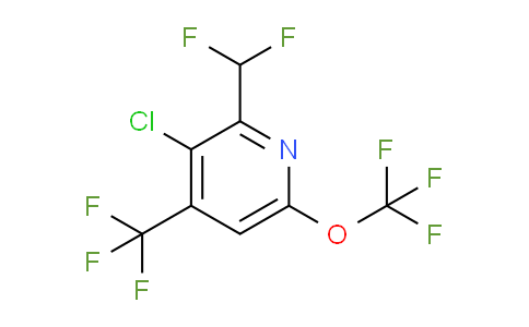 AM72756 | 1804763-98-1 | 3-Chloro-2-(difluoromethyl)-6-(trifluoromethoxy)-4-(trifluoromethyl)pyridine