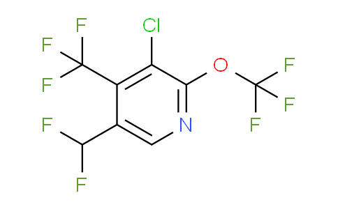 AM72761 | 1804764-14-4 | 3-Chloro-5-(difluoromethyl)-2-(trifluoromethoxy)-4-(trifluoromethyl)pyridine