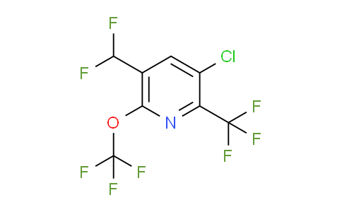 AM72763 | 1804008-75-0 | 3-Chloro-5-(difluoromethyl)-6-(trifluoromethoxy)-2-(trifluoromethyl)pyridine